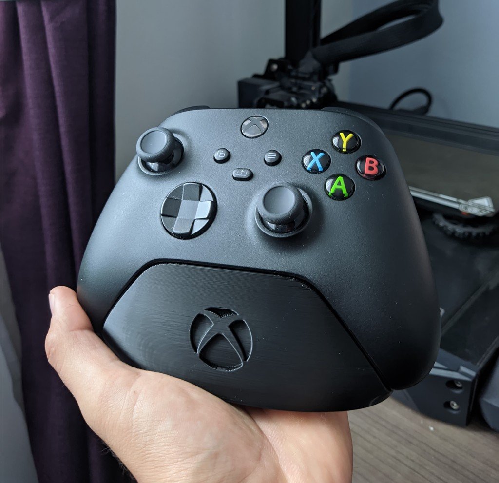Minimalistisk Xbox Controller Stand med Xbox-logotyp