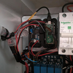 Raspberry Pi Pico DIN-skena monteringsadapter