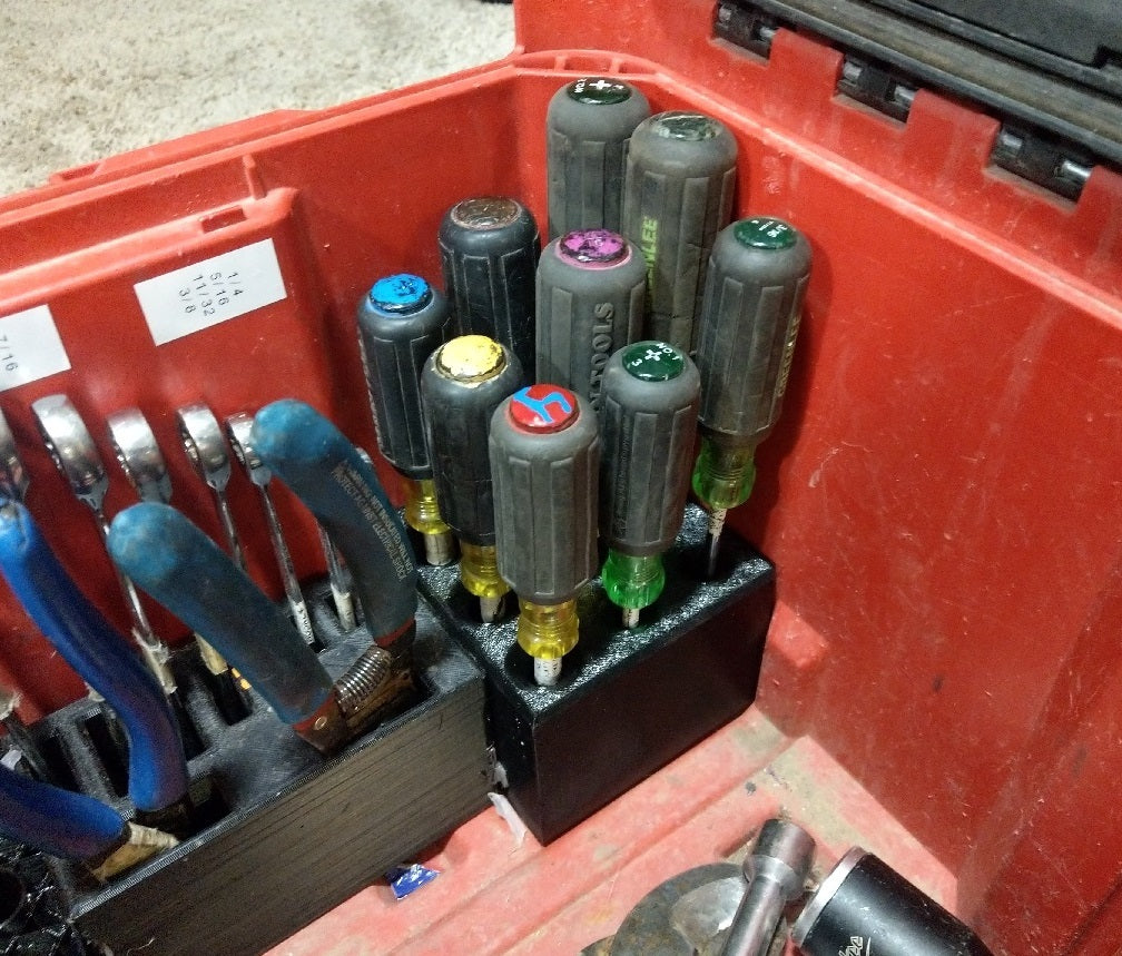 Milwaukee Packout Skruetrækker Organizer