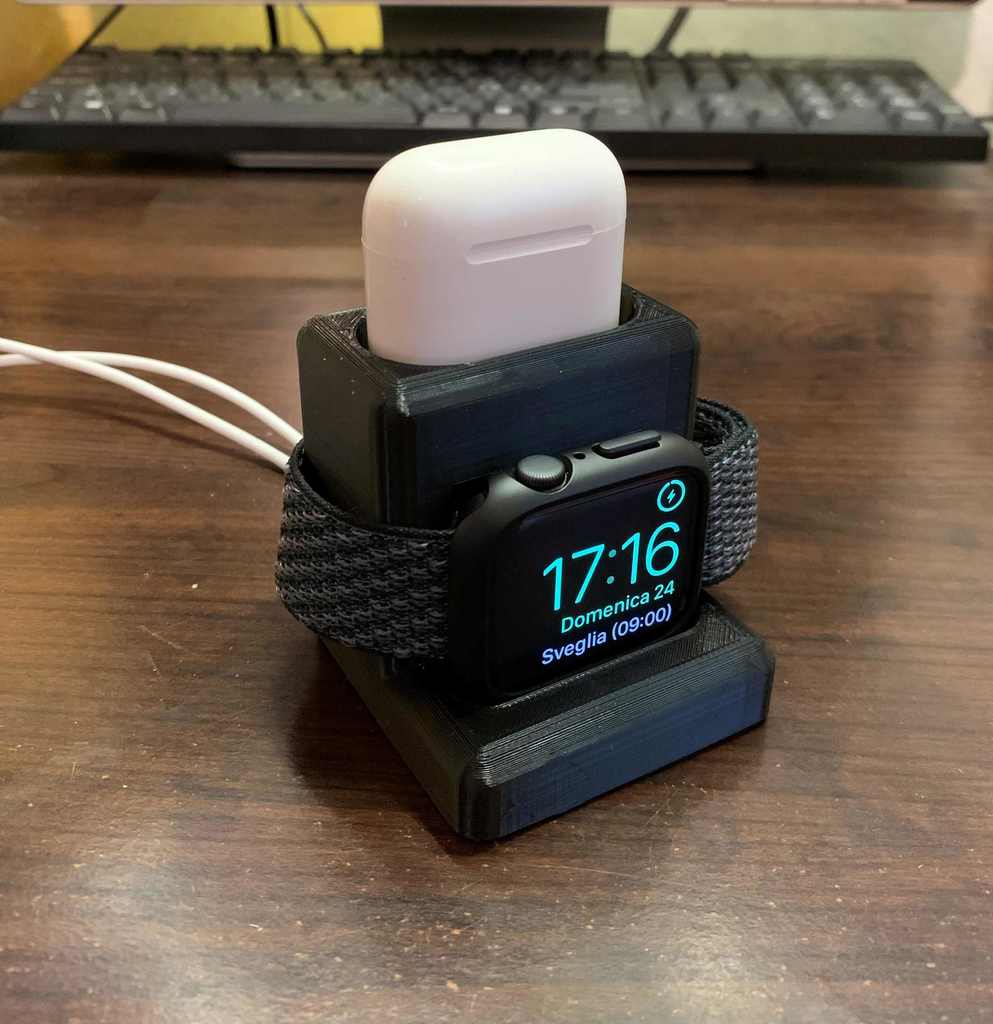 Laddningsdocka för Apple Watch SE / 6 och AirPods 1 / 2