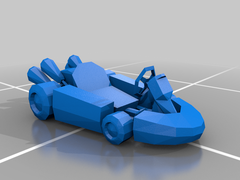 Mario Kart Wii 3D-modell - Digitalt spelobjekt