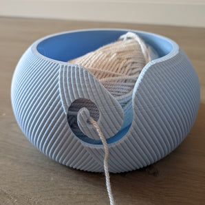 Garnskål formad som ett klassiskt garnnystan