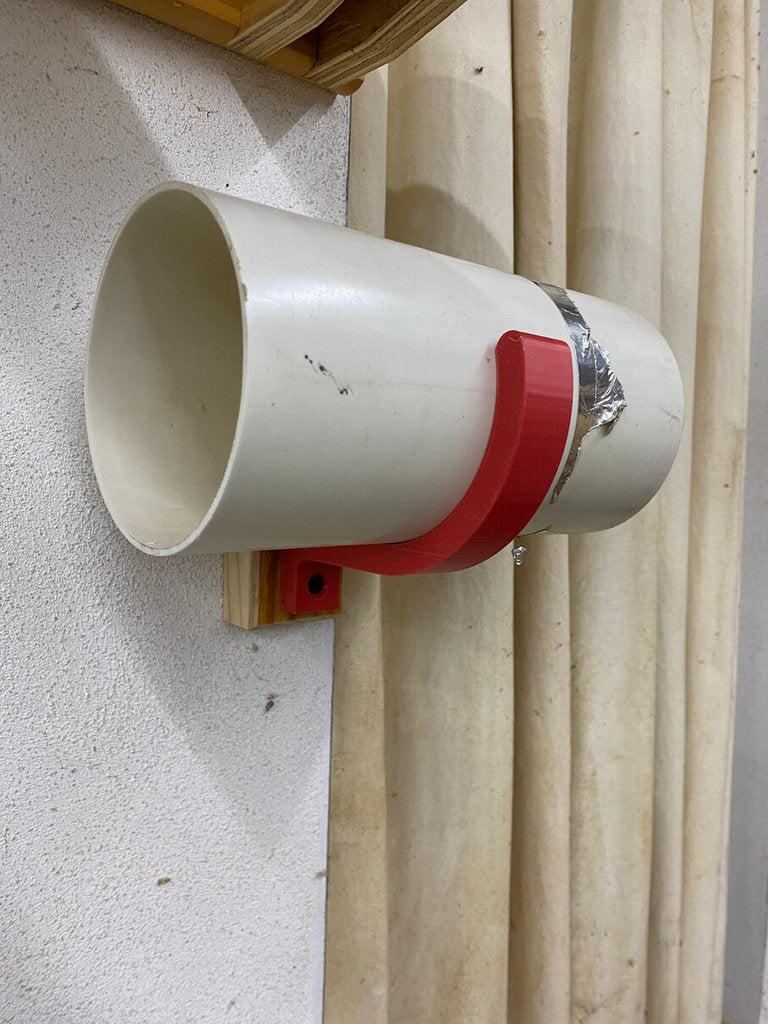 PVC-rörhängare - 4 tum