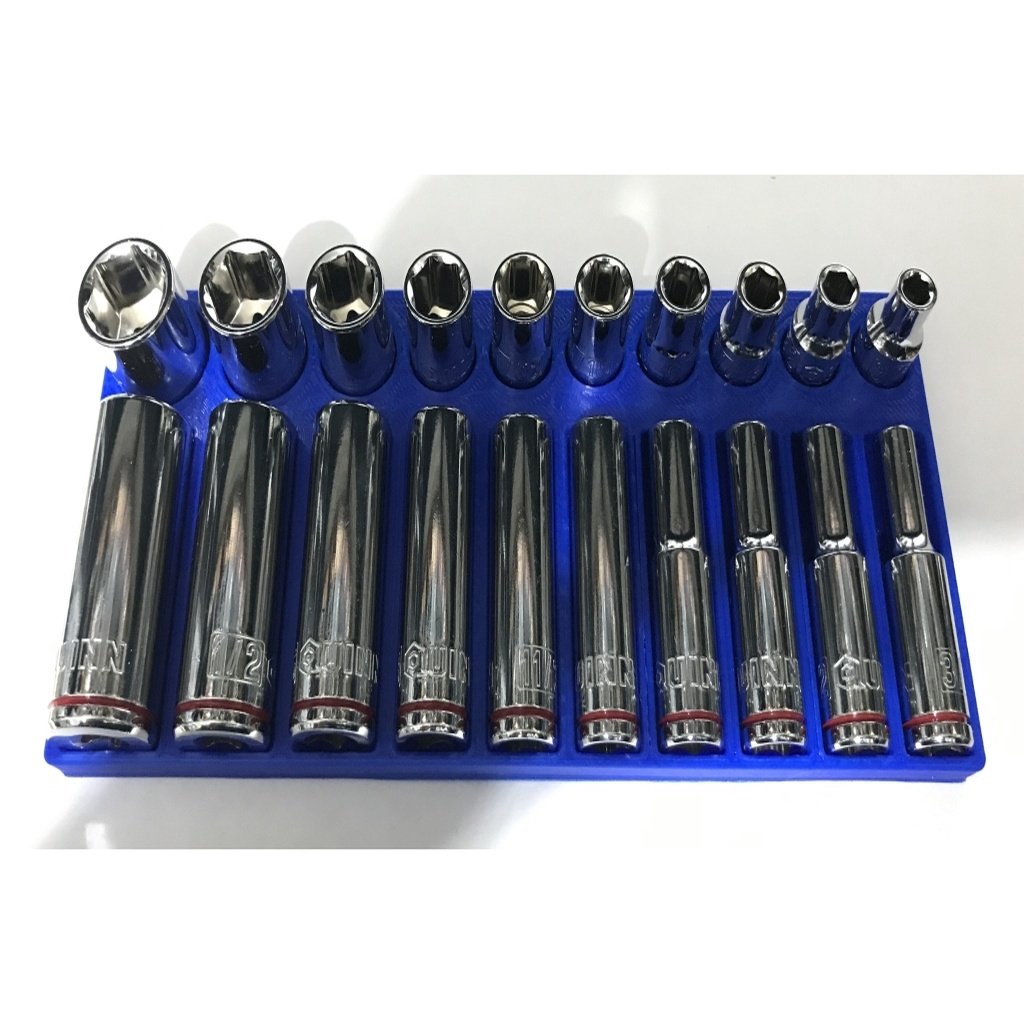 1/4" Topnøgleorganiserere - Metrisk og SAE