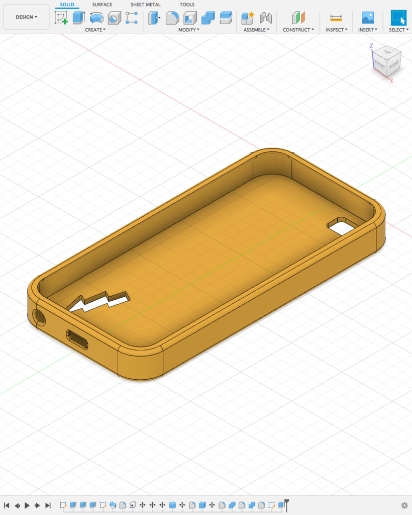 Iphone 5s Flex-fodral för Anycubic Kossel-skrivare