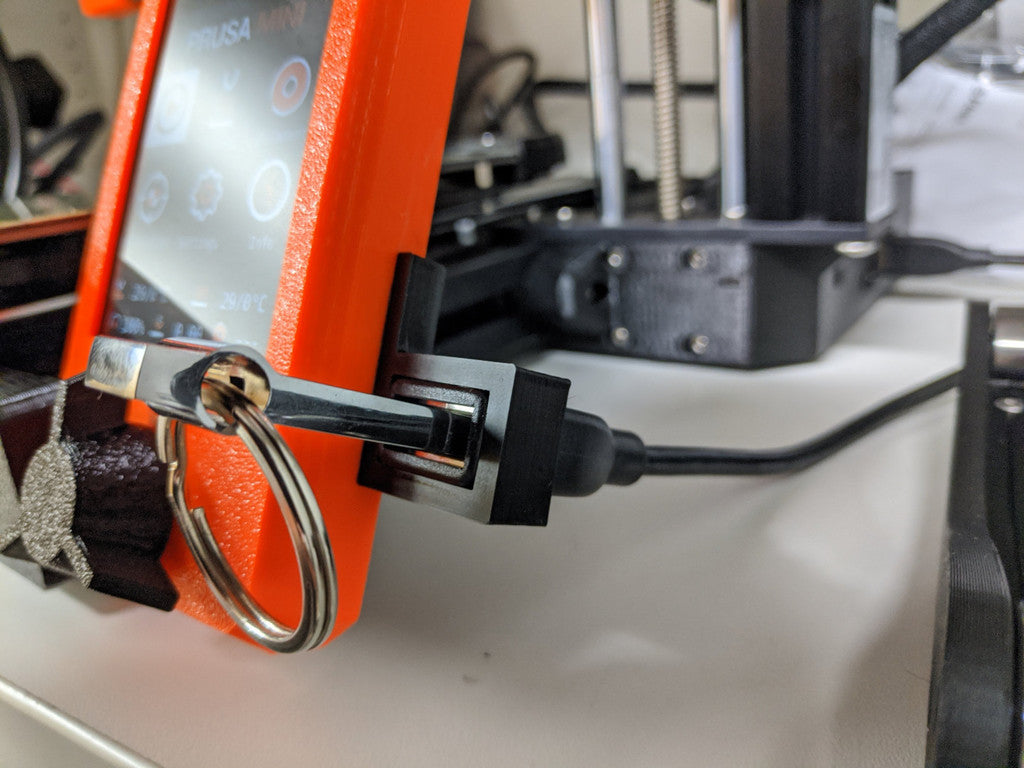Prusa MINI USB-kabelhållare