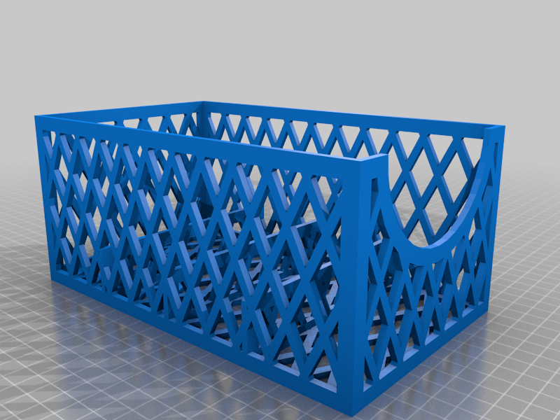 Mestadels parametrisk organisatör mesh box för kryddor