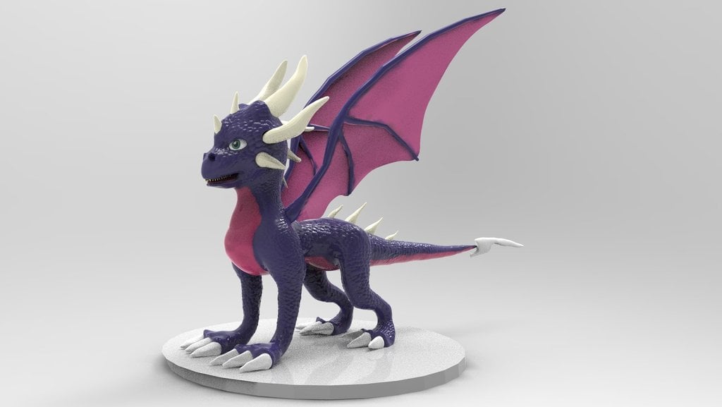 Cynder drakenfigur – Legenden om Spyro