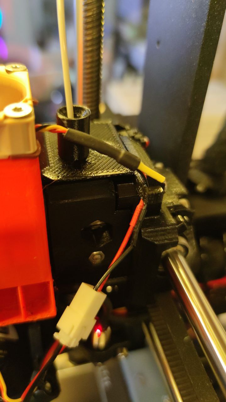 Kabelkrok för fs-cover MK3S/MK3S+ filamentguide