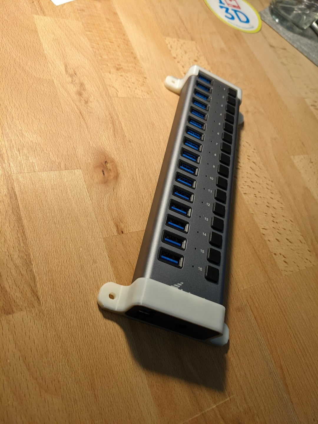 i-Tec Laddar USB-hubb Vägg-/bordsmontering