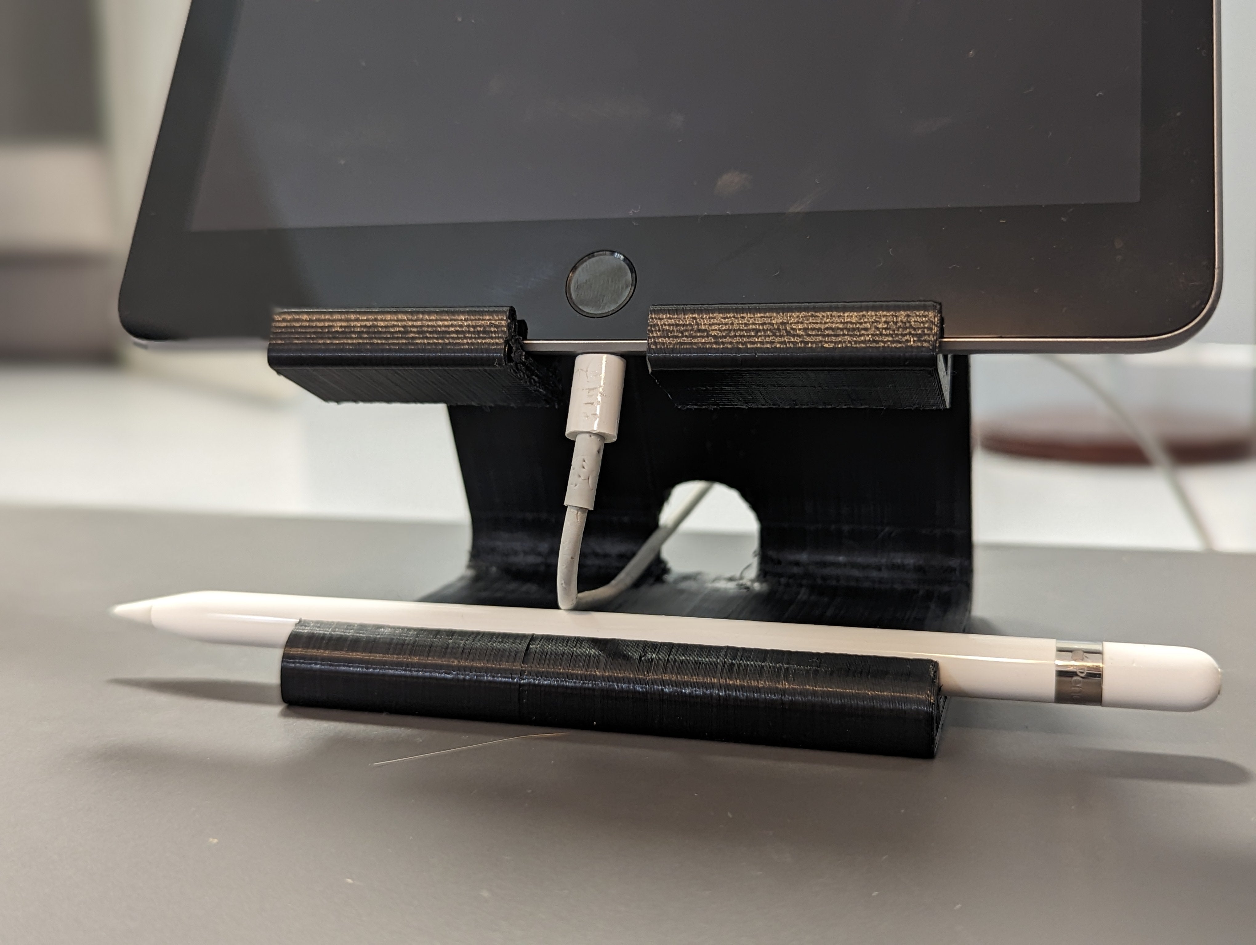 iPad &amp; Apple Pencil Stand för surfplattor och penna