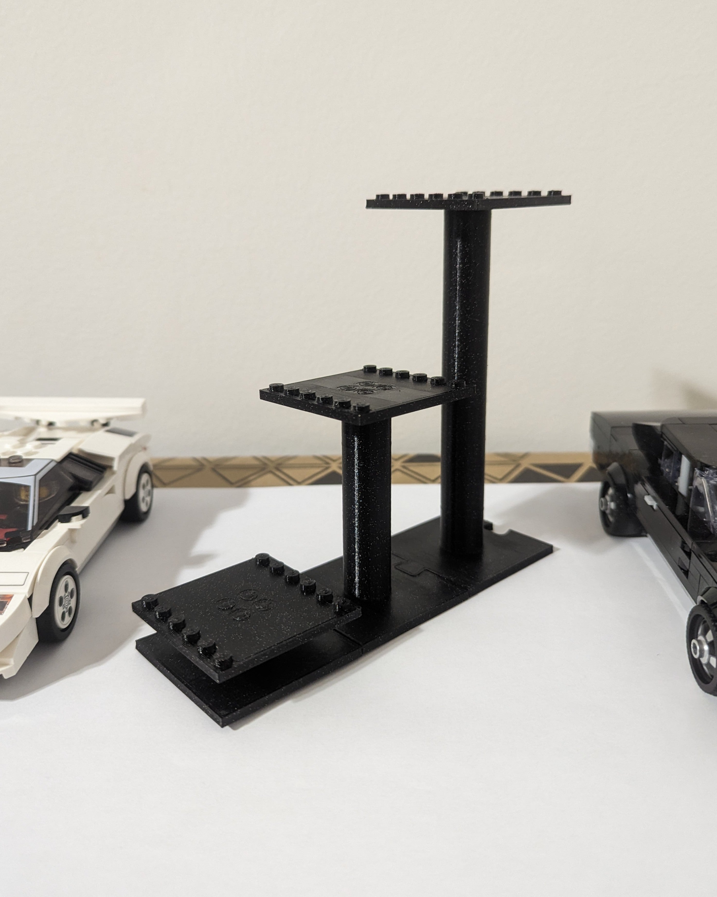 Modulært Displaystand til Lego Speed Champions