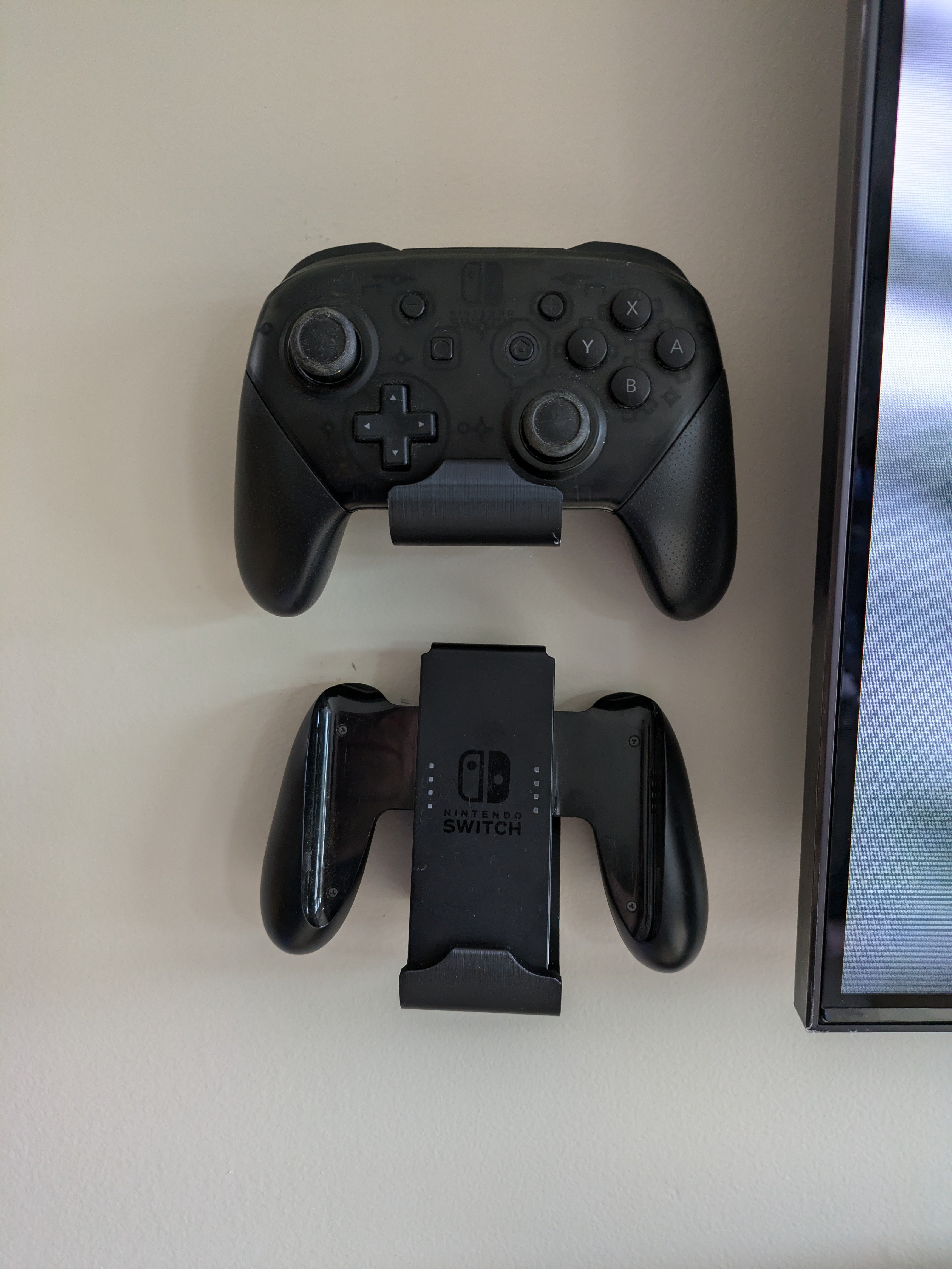 Nintendo Switch Pro Controller Vægbeslag - 5mm Afstand