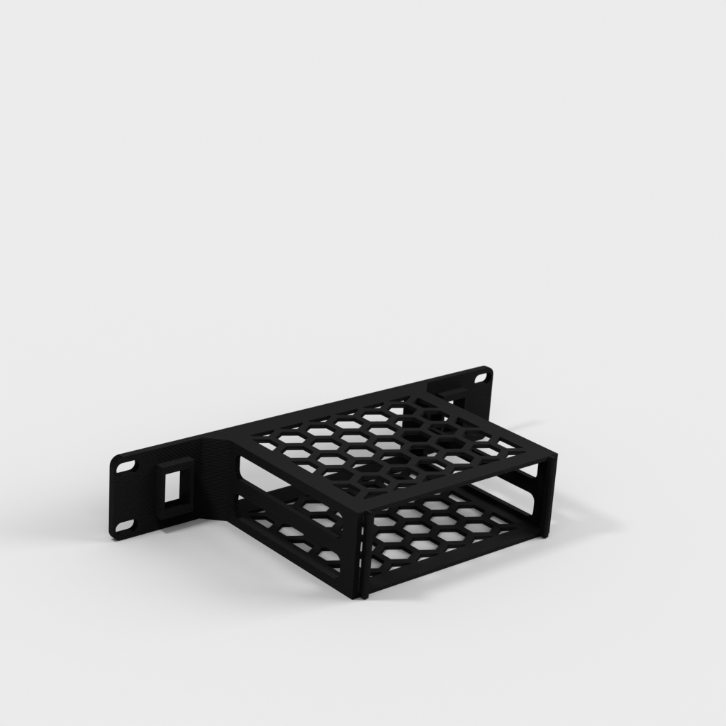 Tums Counter Rack 10-tums Rackmontering För Beelink EQ12 Mini PC – weshape