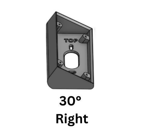Ring Doorbell (2024 års utgåva) Vinklad montering