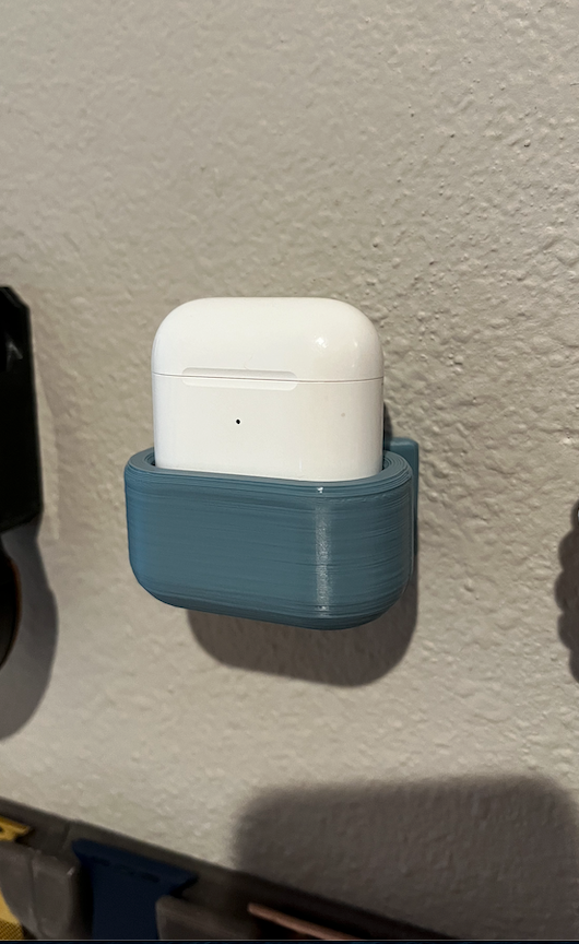 Elegant vägghållare för AirPods
