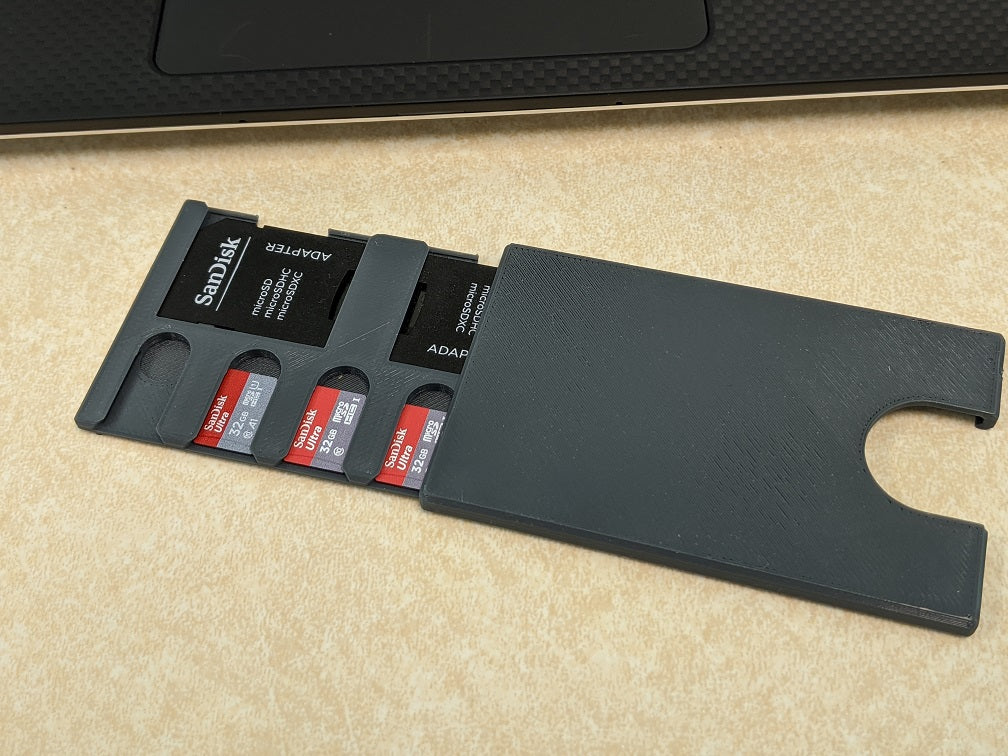SD/MicroSD-kortfodral i kreditkortsstorlek