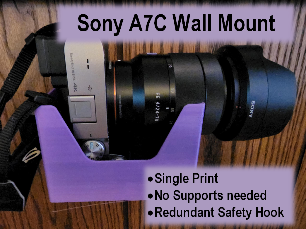 Sony A7C kamera väggfäste