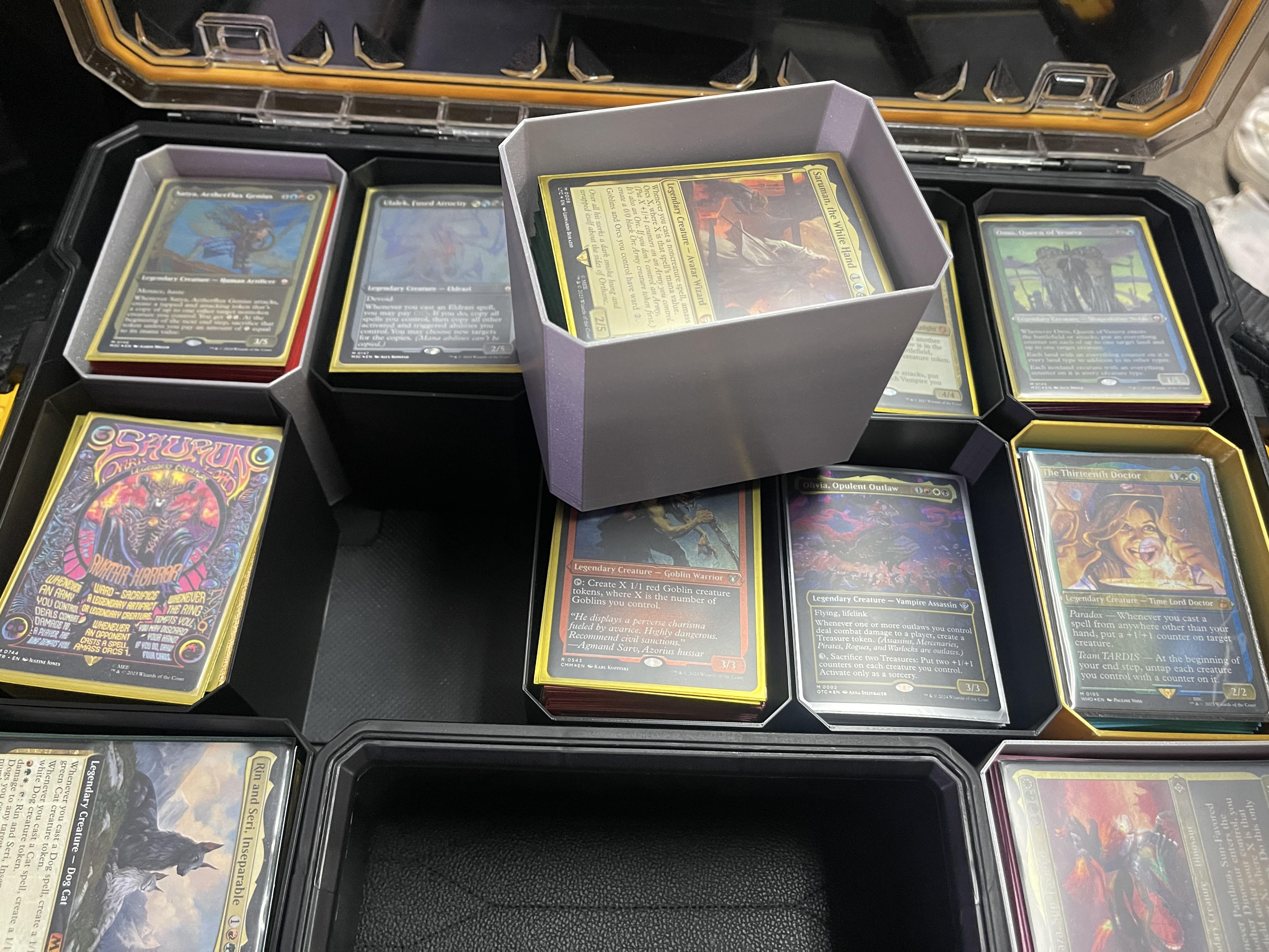 Indsats til Dewalt Deep Pro Organizer for Magic: The Gathering Kort