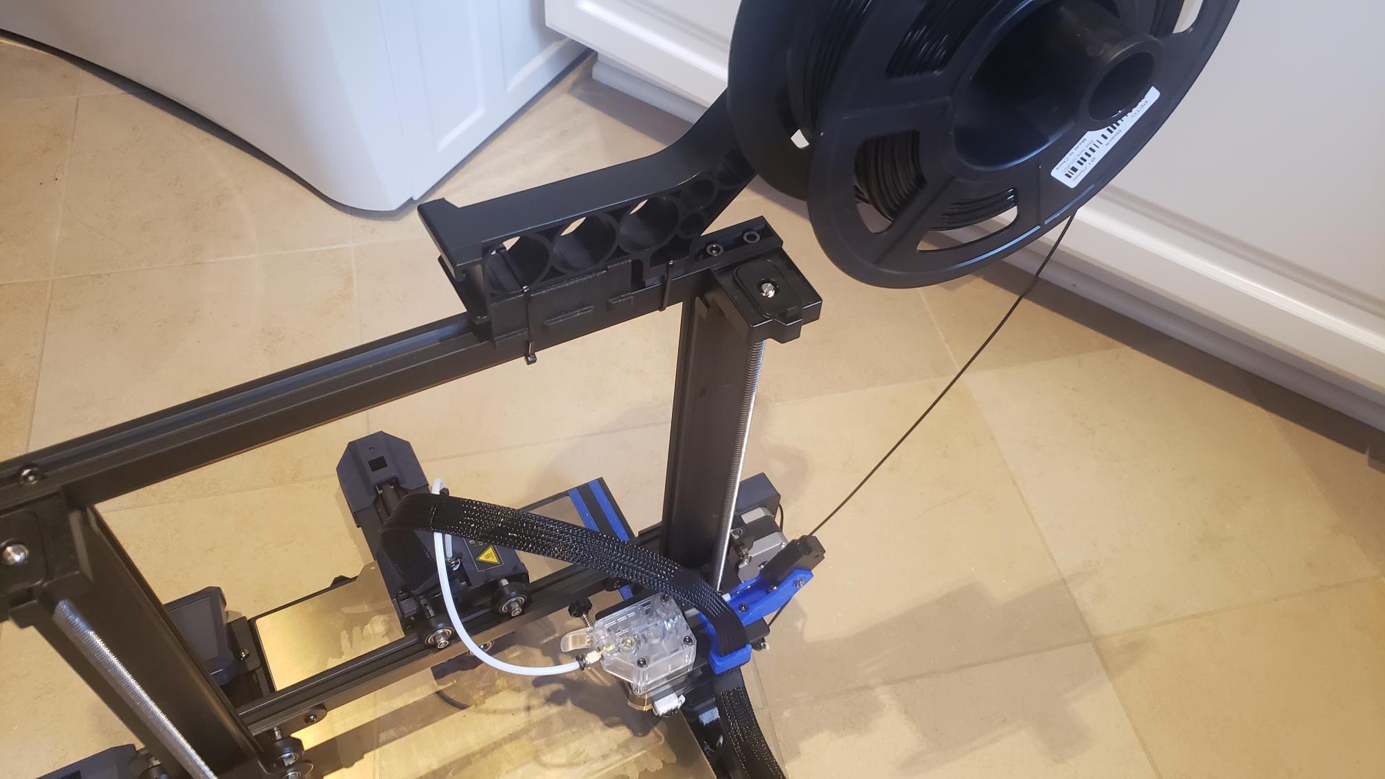 Vyper 45-graders filamentsensor med kabelklämma