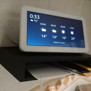 Platsbesparande väggfäste för Amazon Echo Show