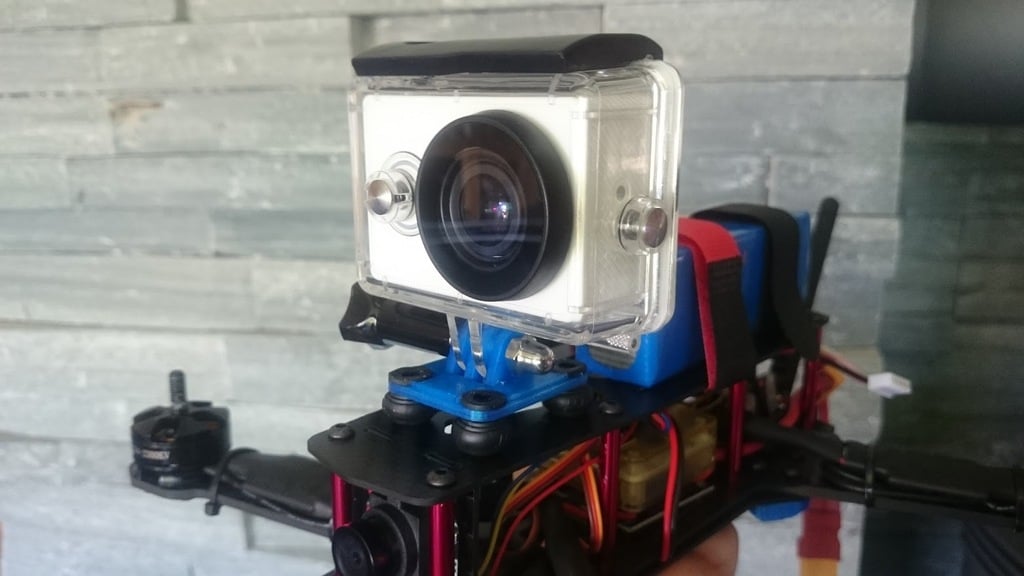 Lågprofil justerbart kamerafäste för ZMR 250 actionkamera