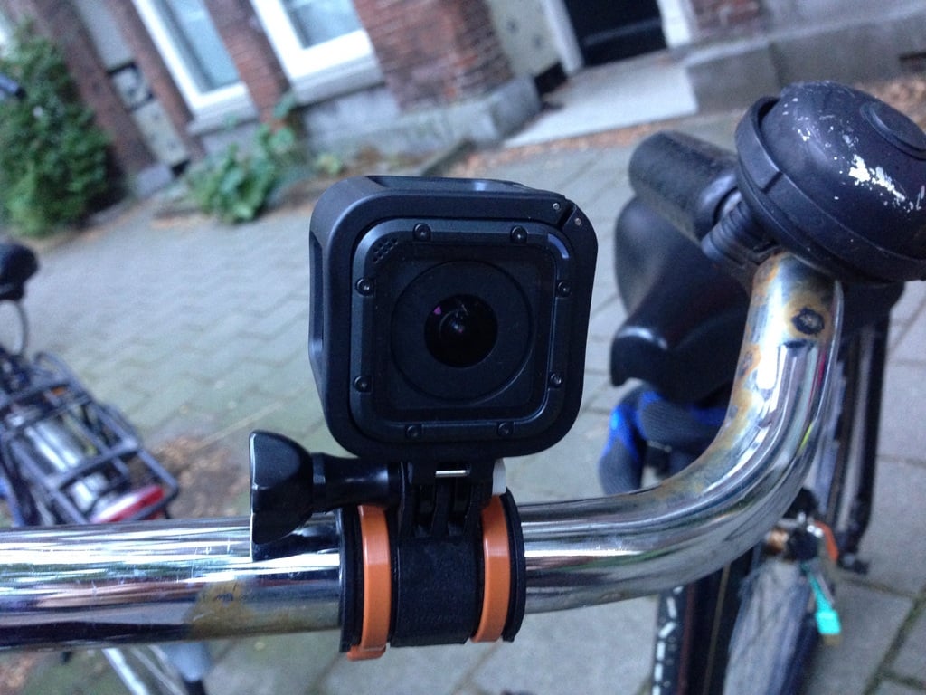GoPro cykelfäste med dragkedja