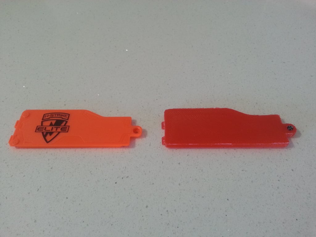 Nerf Stryfe 9V Modifierat batterilock