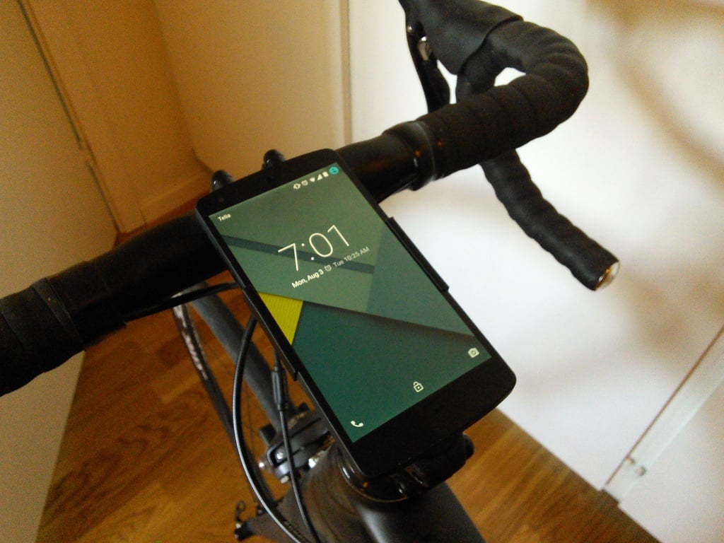 Nexus 5 cykelhållare för 35 mm rör