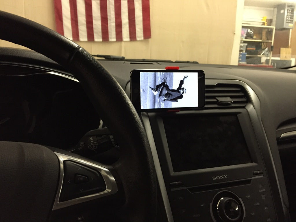 iPhone 6+ bilhållarklämma för Ford Fusion och Explorer