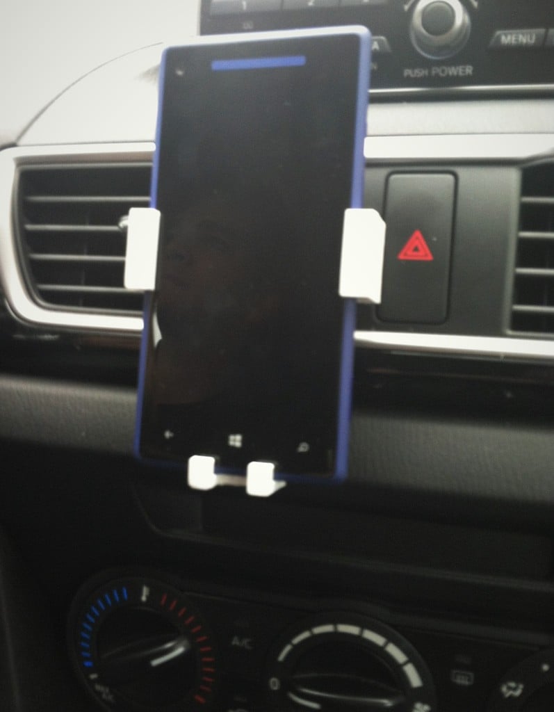 Smartphone bilfäste för luftkanaler för HTC 8X
