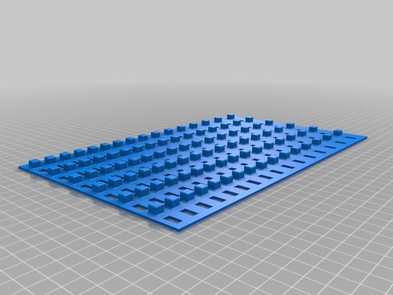 3D Printable Drawer Organizer för 1/4 och 3/8 Drive Sockets