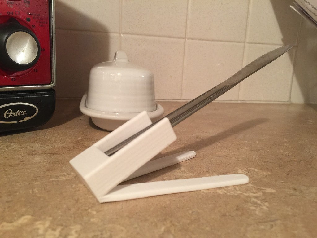 Enkel och vacker smörknivshållare/ställ