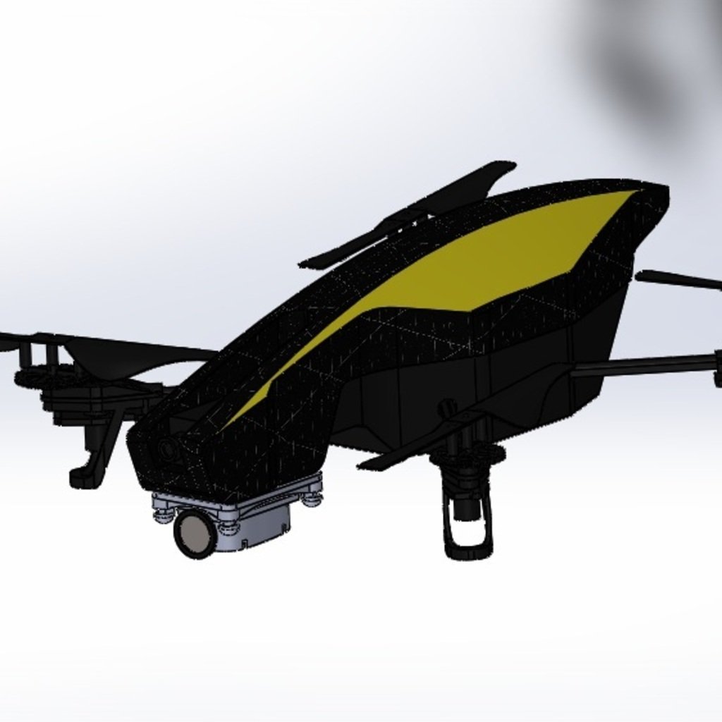 Antivibrationskamerafäste för Parrot Ar drone 808 #18