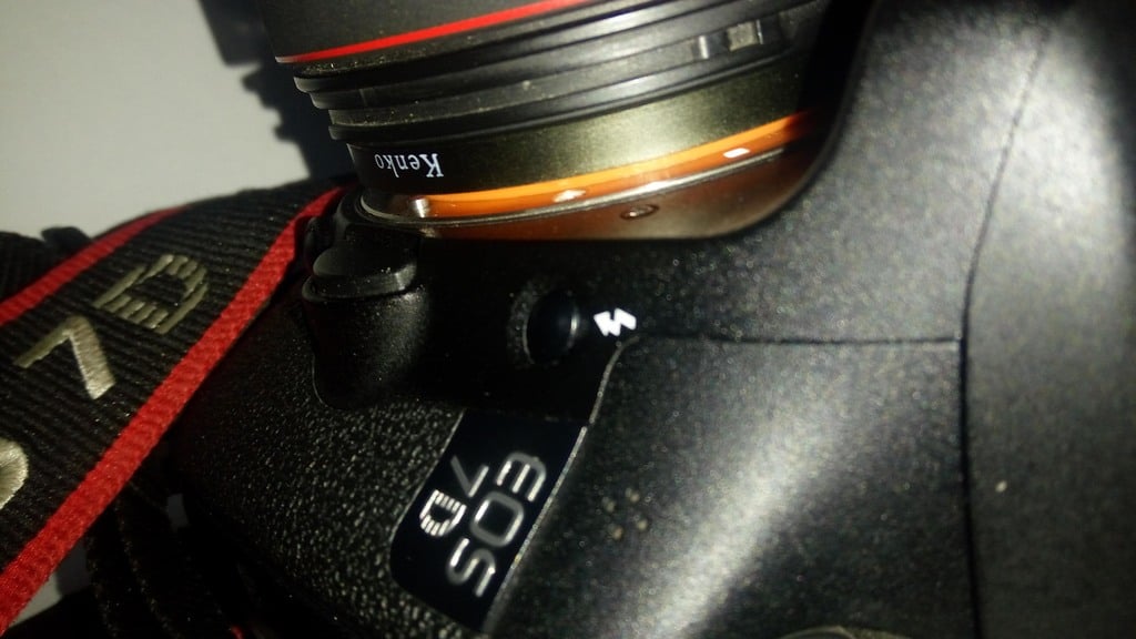 Omvänd linsadapter för makrofotografering med Canon-objektiv
