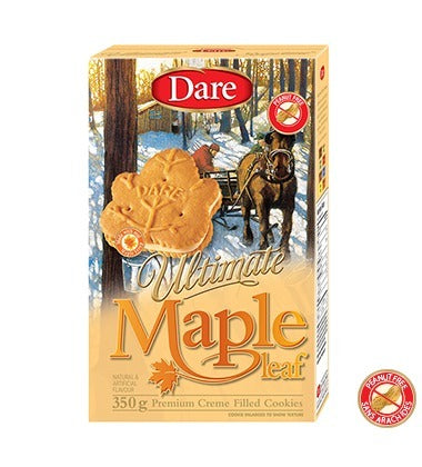 "Dare" Maple Leaf Cookie Cutter &amp; Stamp