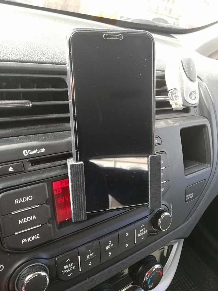 Biltelefonhållare för CD-fack (kompatibel med Xiaomi mi A2 Lite och Huawei P20)