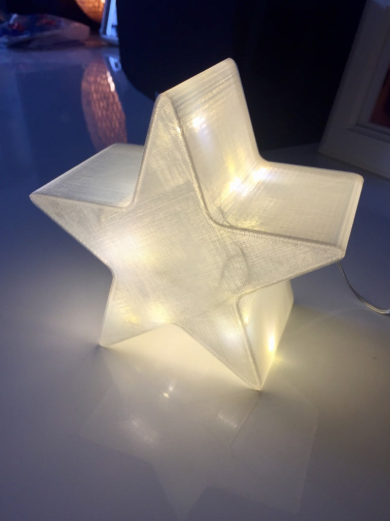 Juldekoration: Julstjärna för LED-ljus eller LED-ljus