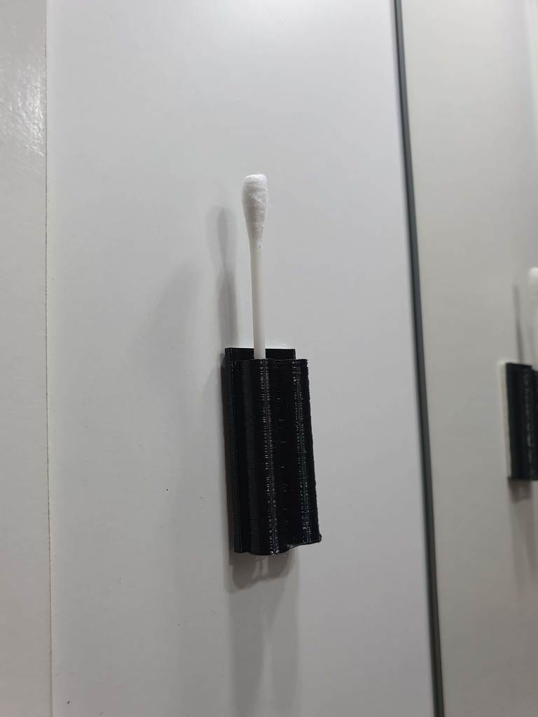 Hållare för bomullspinne för badrum för montering