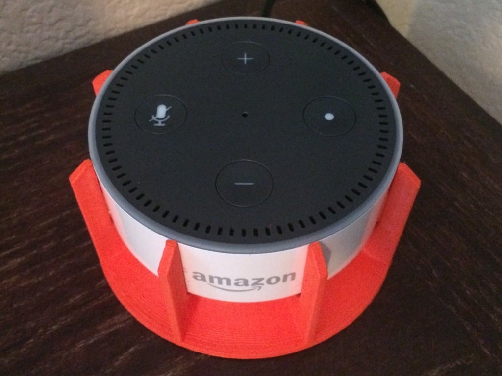 Amazon Echo Dot 2 högtalarförstärkare och stativ
