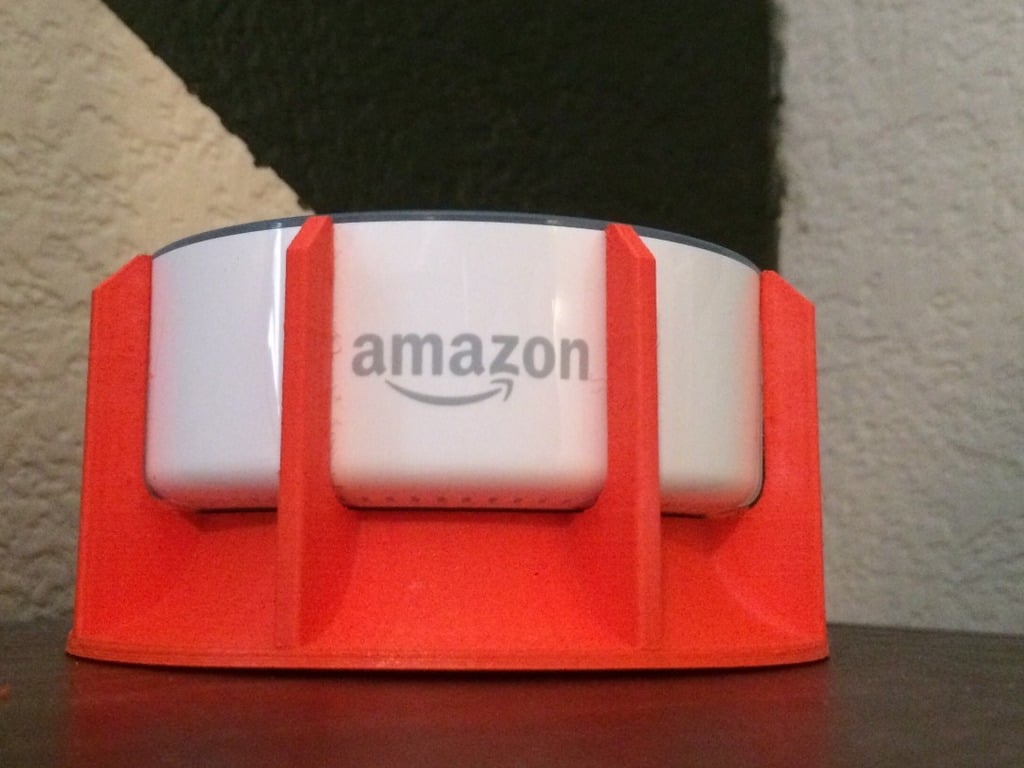 Amazon Echo Dot 2 högtalarförstärkare och stativ