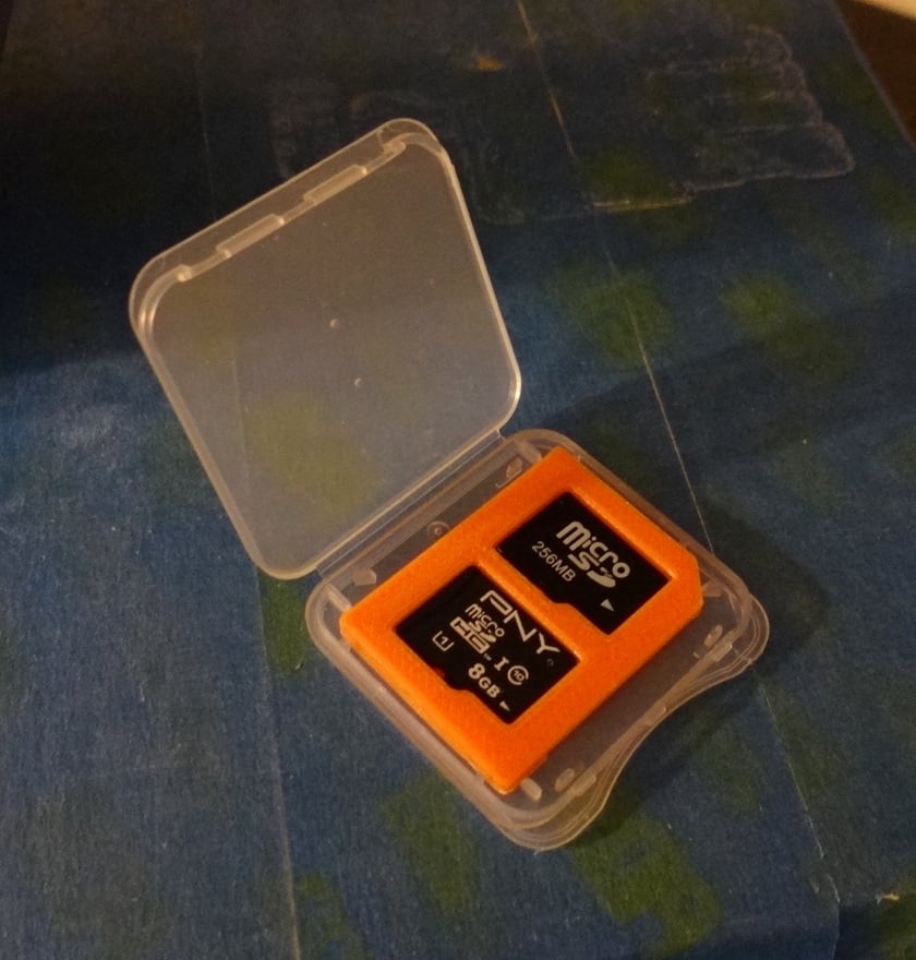 Adapter för microSD till SD-kortfodral