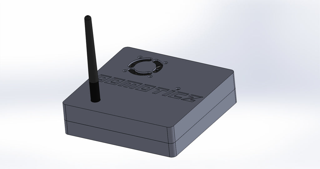 Personal Domoticz box med Raspberry Pi, Pi Drive och RFX.com