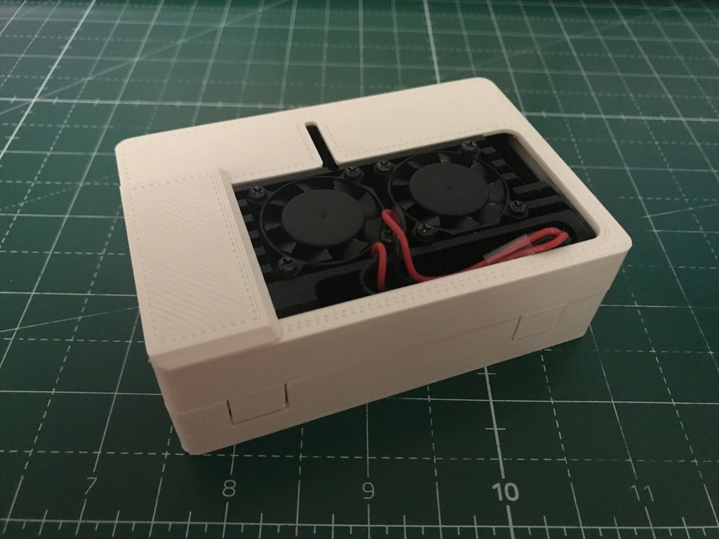 Anycubic monteringsbar hölje för Raspberry Pi 3 B+ med GeeekPi Cooler