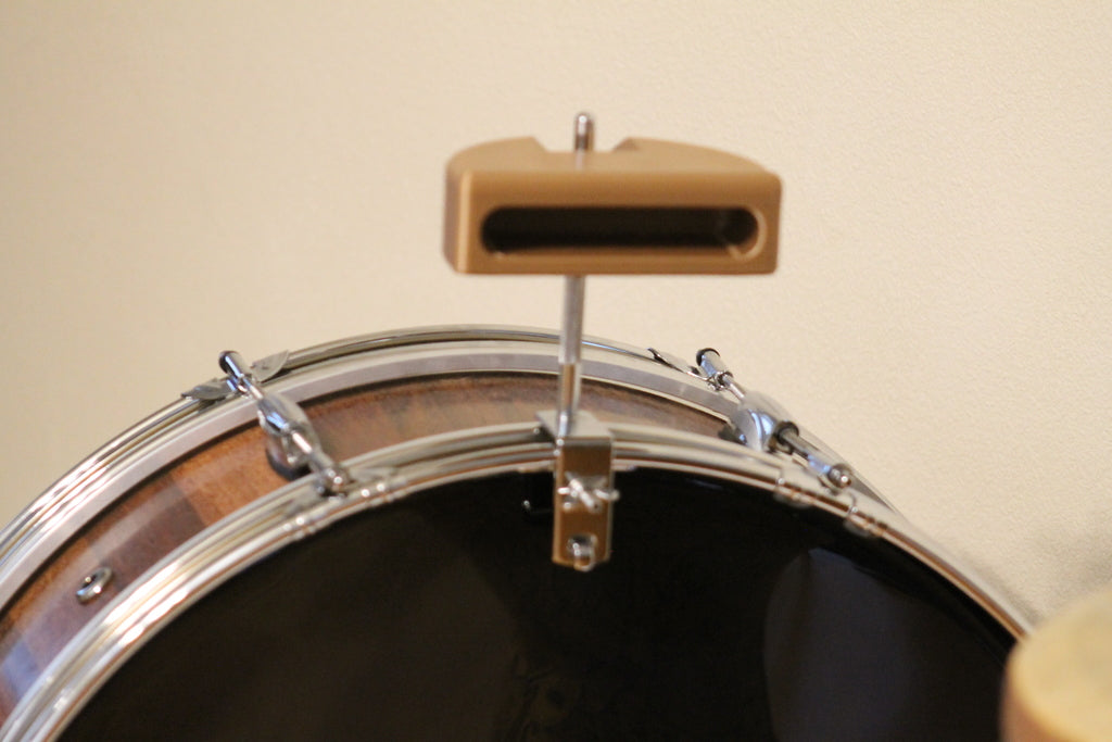 3D-utskrivbar Half Moon Block Percussion för trumset och handinstrument