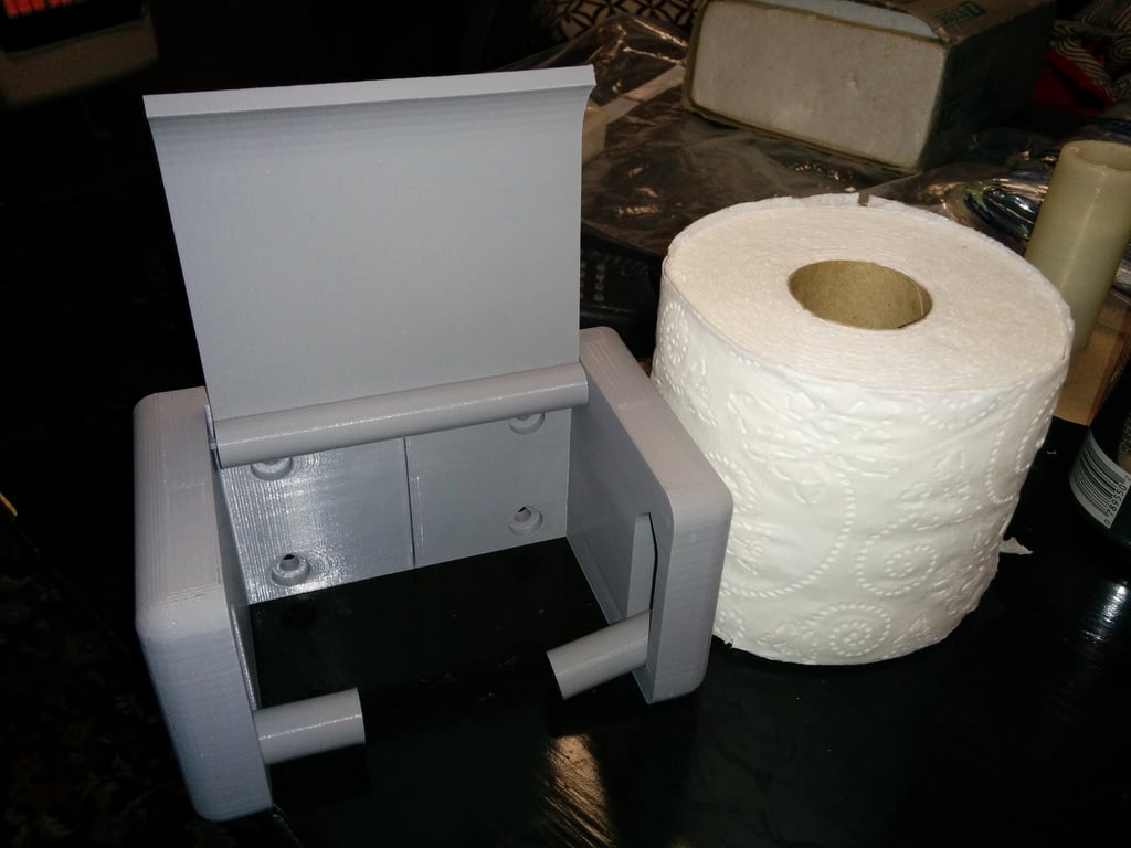 Omdesignad Quick Change Toalettpappershållare