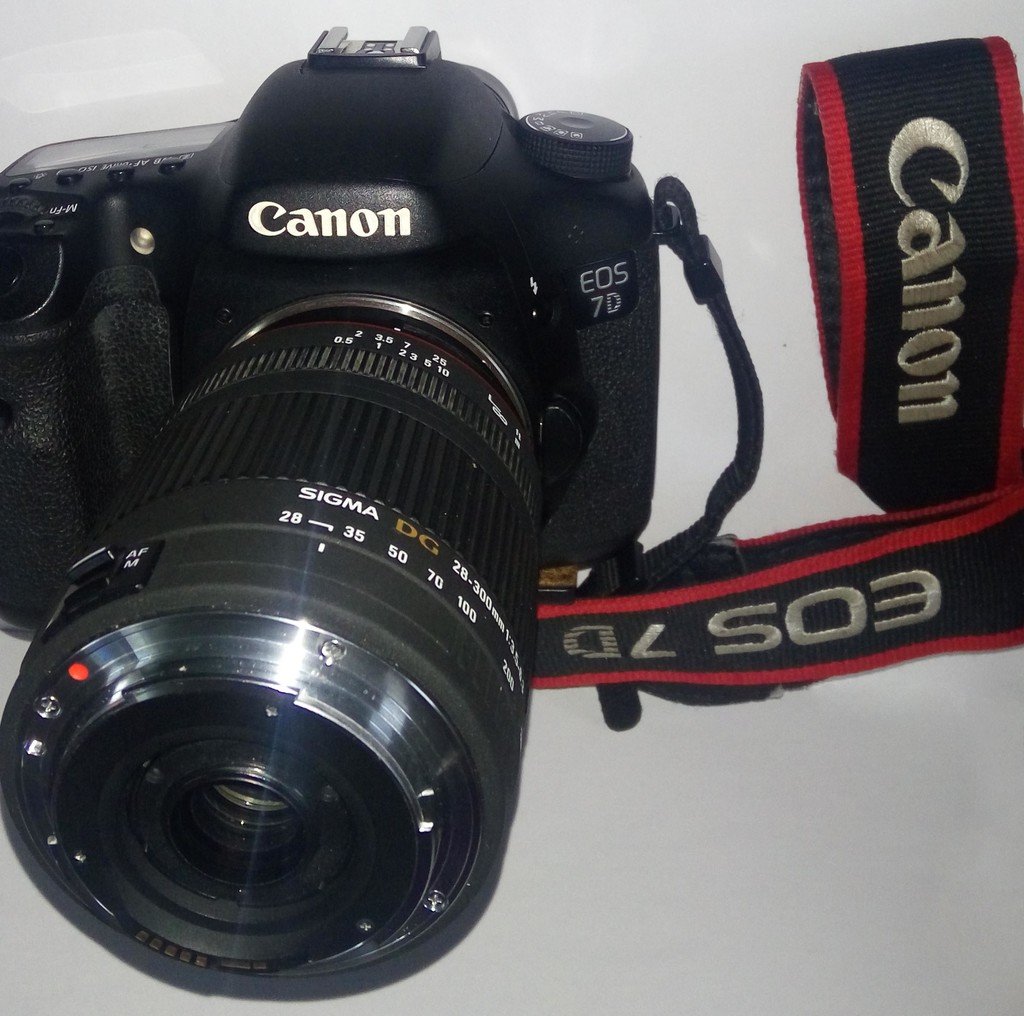 Omvänd linsadapter för makrofotografering med Canon-objektiv