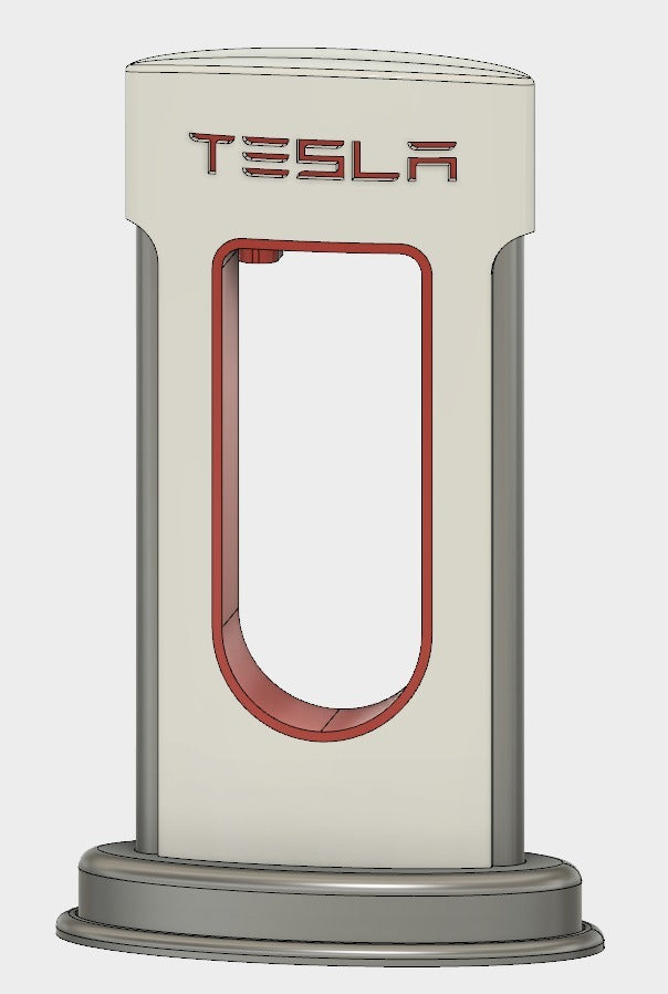 Tesla telefonladdare - ingen support behövs