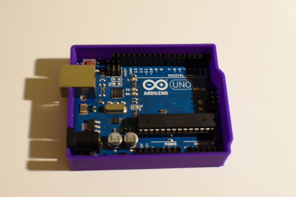 Litet fodral med lock för Arduino Uno R3