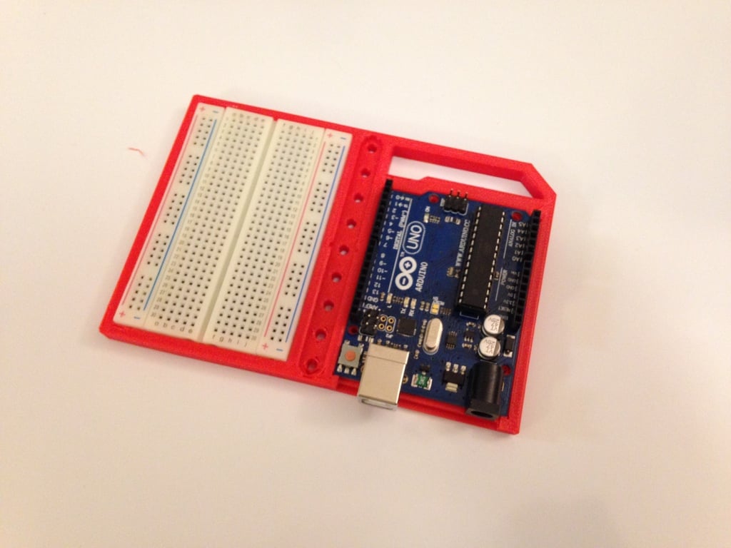 Arduino med Breadboard-hållare